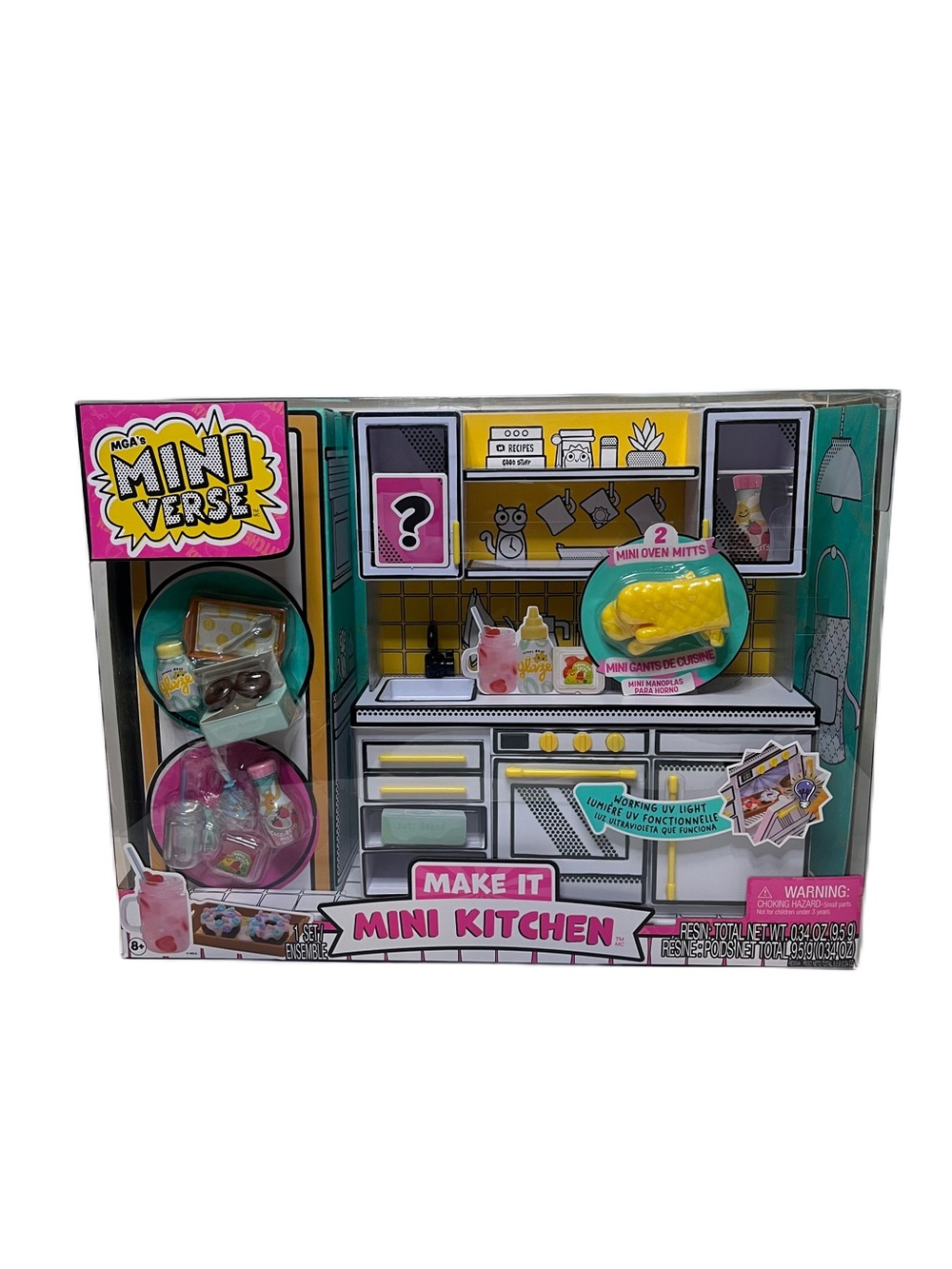 Make It Mini Kitchen Playset - Pink & Yellow